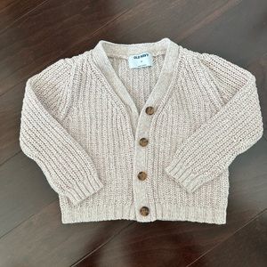Old Navy button down cardigan sweater in pink, size 5T